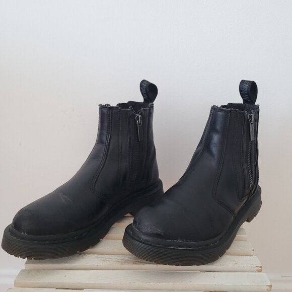 Dr. Martens 2976 Women's DM's Wintergrip Zip Fleece-Lined Chelsea Boots-Size 6 - Picture 2 of 10
